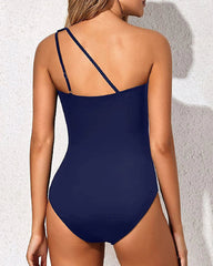 Ocevara Ocevara - One Shoulder One Piece Swimsuit for Women Tummy Control Bathing Suits - image 12