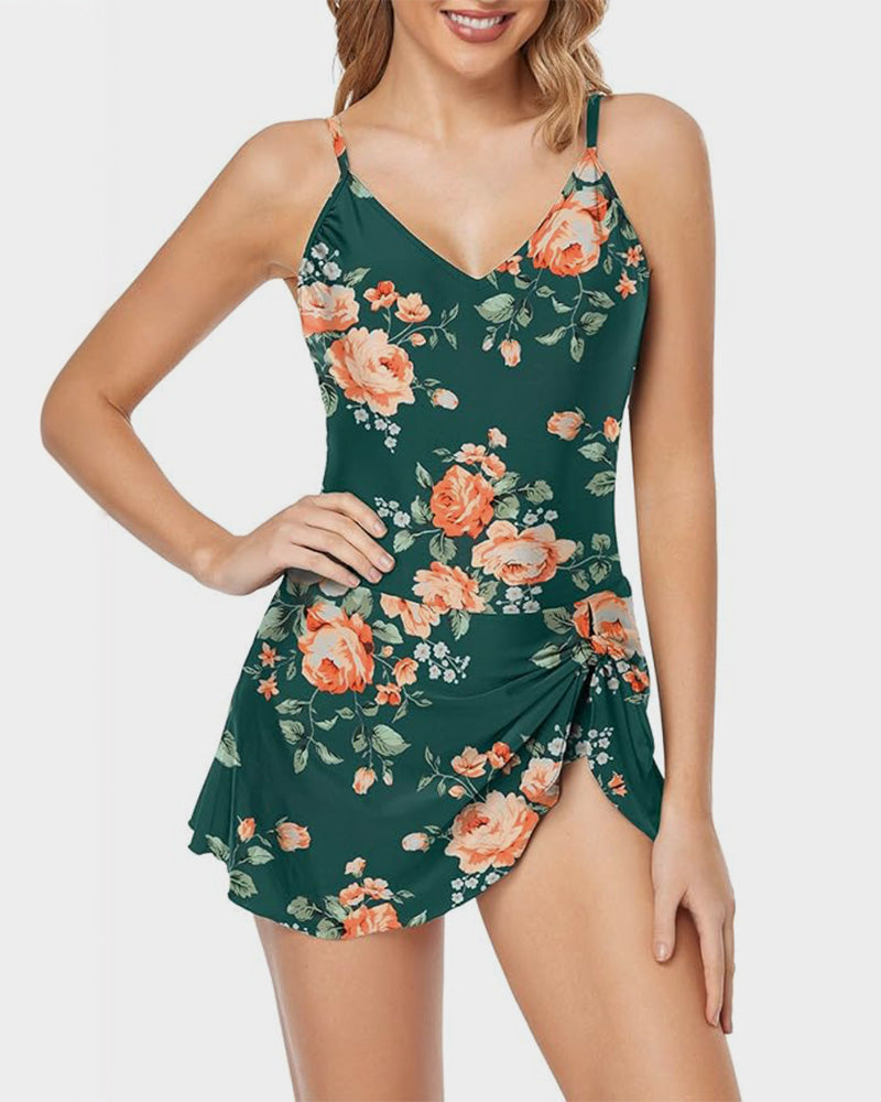 Ocevara - Women's Tummy Control Slim Fit One Piece Swimsuit Main image