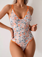 Ocevara - One Piece Swimsuit for Women Tummy Control Slimming Bathing Suit Push Up Ruched Swim Suit