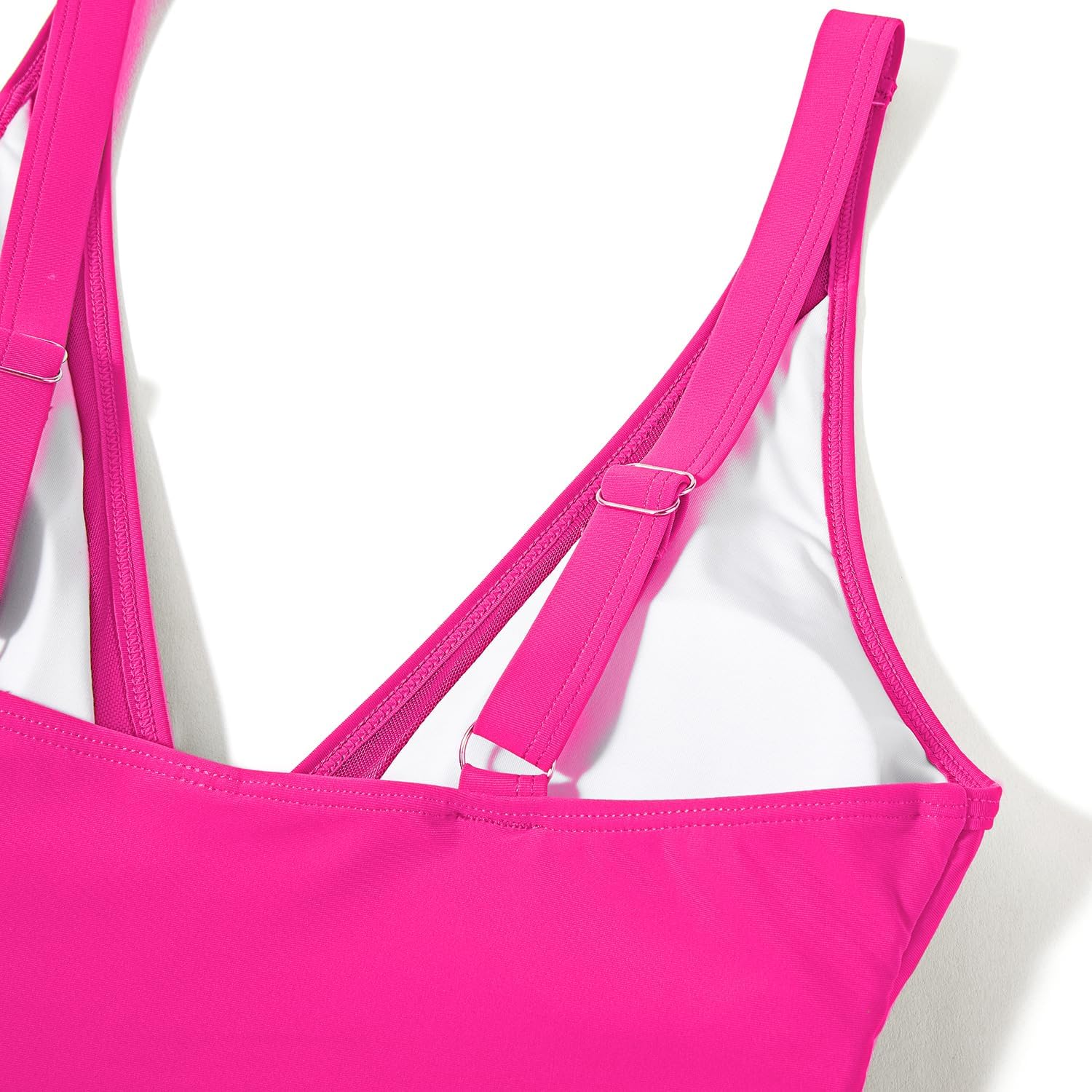 Ocevara - Women Sexy Mesh Tummy Control Swimsuit Push Up High Waisted Bathing Suit