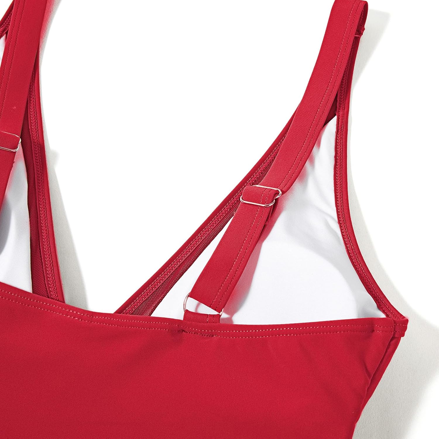 Ocevara - Women Sexy Mesh Tummy Control Swimsuit Push Up High Waisted Bathing Suit