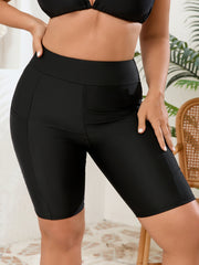 Pocket Swim Biker Shorts