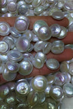 AA 15-16mm button Shape Freshwater Loose Pearl P37