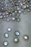 AA 15-16mm button Shape Freshwater Loose Pearl P37